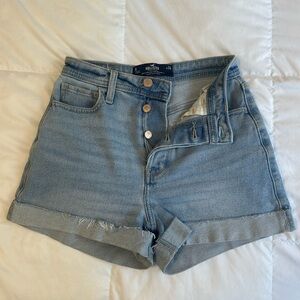 Hollister High Rise Jean Shorts